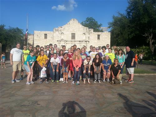Upward Bound SAA 2015 Participants at the Alamo in San Antonio, TX. Upward Bound SAA 2015 Participants at the Alamo in San Antonio, TX.